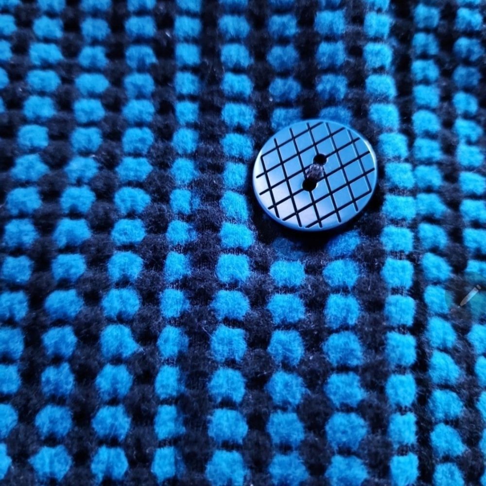 Habitat Navy and Black Patterned Blazer - Picture 5 of 7